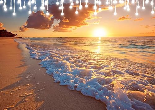 Diamond Painting Kinder Sonnenuntergang, Diamant Painting Bilder Strand DIY Runden Steine Diamant Kunst Malerei Kits, 5D Mosaik Bastelset Erwachsene für Aesthetic Room Decor Geschenke 80x100 cm X4-21 Diamond Painting Kinder Sonnenuntergang, Diamant Painting Bilder Strand DIY Runden Steine Diamant Kunst Malerei Kits, 5D Mosaik Bastelset Erwachsene für Aesthetic Room Decor Geschenke 80x100 cm X4-21 von Hooixaag