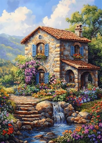 Diamond Painting Set Erwachsene Landschaft Diamant Painting Bilder Fallen DIY Runden Vollbohrer Diamant Malerei Stickerei Kreuzstich, 5D Mosaik Basteln Mädchen Geschenke Room Decor 80x100 cm X4-902 Diamond Painting Set Erwachsene Landschaft Diamant Painting Bilder Fallen DIY Runden Vollbohrer Diamant Malerei Stickerei Kreuzstich, 5D Mosaik Basteln Mädchen Geschenke Room Decor 80x100 cm X4-902 von Hooixaag