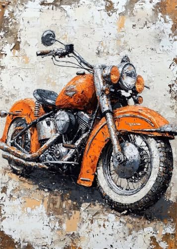 Diamond Painting Set Erwachsene Retro Diamant Painting Bilder Motorrad DIY Runden Vollbohrer Diamant Malerei Stickerei Kreuzstich, 5D Mosaik Basteln Mädchen Geschenke Room Decor 80x100 cm X4-842 Diamond Painting Set Erwachsene Retro Diamant Painting Bilder Motorrad DIY Runden Vollbohrer Diamant Malerei Stickerei Kreuzstich, 5D Mosaik Basteln Mädchen Geschenke Room Decor 80x100 cm X4-842 von Hooixaag