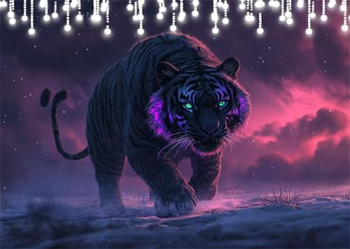 Diamond Painting Set für Erwachsene Tier Diamant Painting Bilder Tiger DIY Eckige Vollbohrer Diamant Malerei Stickerei Kreuzstich, 5D Mosaik Basteln Mädchen Geschenke für Room Decor 35x50 cm X4-68 Diamond Painting Set für Erwachsene Tier Diamant Painting Bilder Tiger DIY Eckige Vollbohrer Diamant Malerei Stickerei Kreuzstich, 5D Mosaik Basteln Mädchen Geschenke für Room Decor 35x50 cm X4-68 von Hooixaag