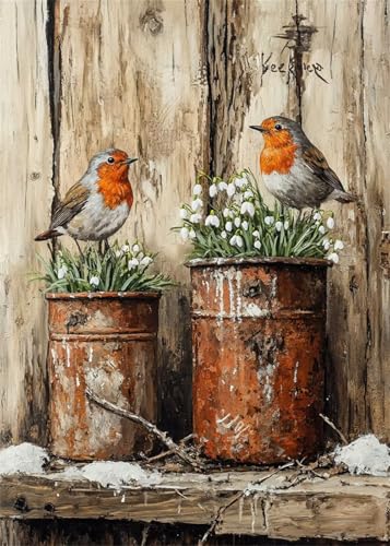 Diamond Painting Set für Erwachsene Vogel Diamant Painting Bilder Blume DIY Runden Vollbohrer Diamant Malerei Stickerei Kreuzstich, 5D Mosaik Basteln Mädchen Geschenke für Room Decor 80x100 cm X4-1002 Diamond Painting Set für Erwachsene Vogel Diamant Painting Bilder Blume DIY Runden Vollbohrer Diamant Malerei Stickerei Kreuzstich, 5D Mosaik Basteln Mädchen Geschenke für Room Decor 80x100 cm X4-1002 von Hooixaag