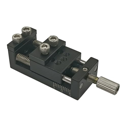 Hookurity Schlitten Feineinstellung Manueller Lineartisch Linearer Zeichentisch mit manueller Verschiebung SD10+SD10(SD65 Drawing clamp) von Hookurity