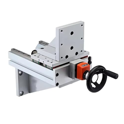Hookurity Schlitten Feineinstellung Manueller Lineartisch Manuelles Lineartischmodul mit Hubmechanismus, präziser manueller Übersetzungstisch mit Positionsanzeige(PT-SD170) von Hookurity