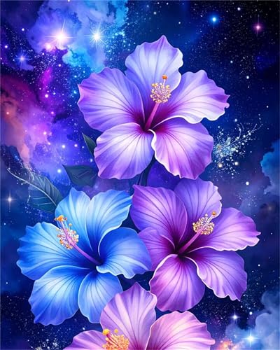 Malen Nach Zahlen Erwachsene ohne Rahmen Lila Himmel, Paint by Numbers Adult DIY Ölgemälde Set, Blume Acrylfarbe malen nach zahlen Leinwand set für Heimdekoration 24x30inch Malen Nach Zahlen Erwachsene ohne Rahmen Lila Himmel, Paint by Numbers Adult DIY Ölgemälde Set, Blume Acrylfarbe malen nach zahlen Leinwand set für Heimdekoration 24x30inch von Hoonjiin