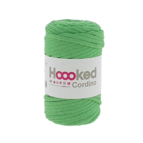 Hoooked Cordino 54 m / 150 g Baumwollkordel (Salad Green) von Hoooked