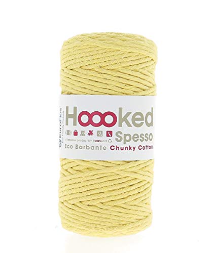 Hoooked Recycling-Garn Spesso Chunky Cotton (Popcorn) von Hoooked