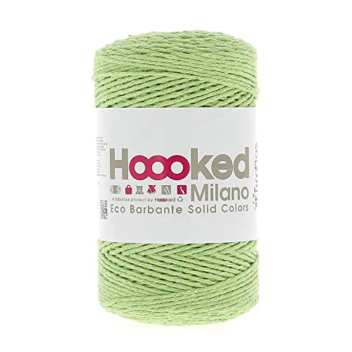 R801 Eco Barbante Milano Lima Baumwollgarn, 204 m, 200 g R801 Eco Barbante Milano Lima Baumwollgarn, 204 m, 200 g von Hoooked