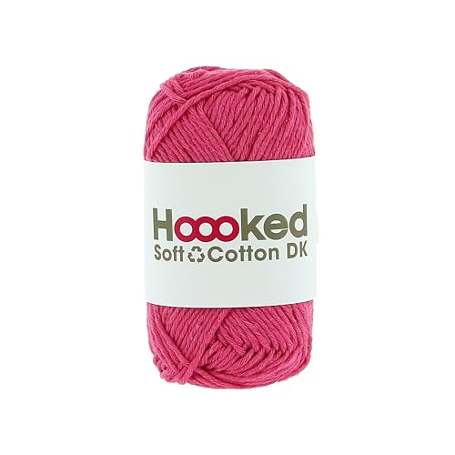 Soft Cotton DK Valencia Pink 50g. Soft Cotton DK Valencia Pink 50g. von Hoooked