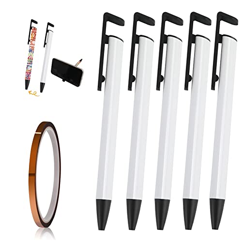 Hopbucan 5 StüCke Sublimationsstifte WäRmeüBertragungsstift mit Schrumpffolie, für Volldruck Kugelschreiber Sublimation, BüRo Schule Hopbucan 5 StüCke Sublimationsstifte WäRmeüBertragungsstift mit Schrumpffolie, für Volldruck Kugelschreiber Sublimation, BüRo Schule von Hopbucan