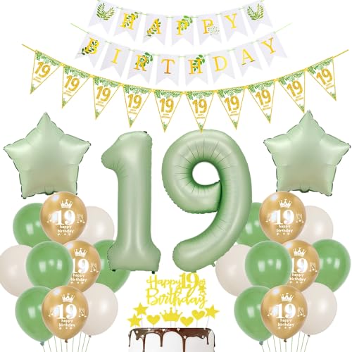 Gold Luftballon 19. Geburtstag Dekoration Oliv-grün Tortendeko 19. Geburtstag Mädchen Junge Geburtstagsdeko 19 Jahre Mädchen Gold Folienballon 19 Geburtstag Junge Mädchen Ballon party deko grün Gold Luftballon 19. Geburtstag Dekoration Oliv-grün Tortendeko 19. Geburtstag Mädchen Junge Geburtstagsdeko 19 Jahre Mädchen Gold Folienballon 19 Geburtstag Junge Mädchen Ballon party deko grün von Hopewey