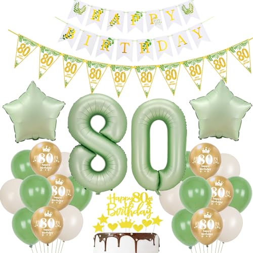 Gold Luftballon 80. Geburtstag Dekoration Oliv-grün Tortendeko 80. Geburtstag Frauen Mann Geburtstagsdeko 80 Jahre Frauen Gold Folienballon 80 Geburtstag männer Frau Ballon party deko grün Gold Luftballon 80. Geburtstag Dekoration Oliv-grün Tortendeko 80. Geburtstag Frauen Mann Geburtstagsdeko 80 Jahre Frauen Gold Folienballon 80 Geburtstag männer Frau Ballon party deko grün von Hopewey