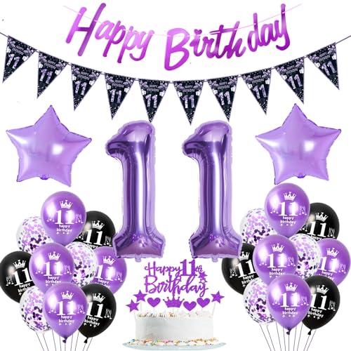 Lila Luftballon 11. Geburtstag Dekoration violett Tortendeko 11. Geburtstag Mädchen party deko Geburtstagsdeko 11 Jahre Mädchen Lila Folienballon 11 deko 11. Lila Luftballon 11. Geburtstag Dekoration violett Tortendeko 11. Geburtstag Mädchen party deko Geburtstagsdeko 11 Jahre Mädchen Lila Folienballon 11 deko 11. von Hopewey