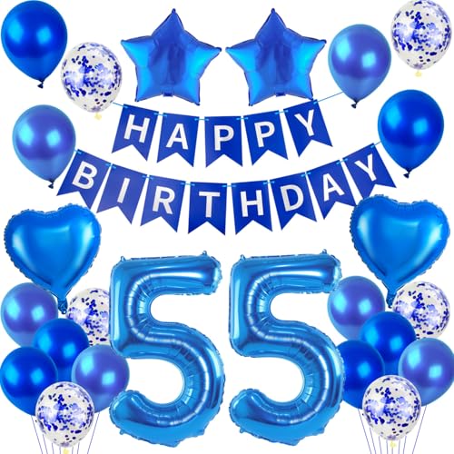 Luftballons 55. Geburtstag Dekoration Mann Blau set,Folienballon 55.Geburtstag Dekoration Männer Blau geburtstagsdeko 55 jahre Mann girlande 55 geburtstag ballon deko 55. geburtstag Mann deko Luftballons 55. Geburtstag Dekoration Mann Blau set,Folienballon 55.Geburtstag Dekoration Männer Blau geburtstagsdeko 55 jahre Mann girlande 55 geburtstag ballon deko 55. geburtstag Mann deko von Hopewey