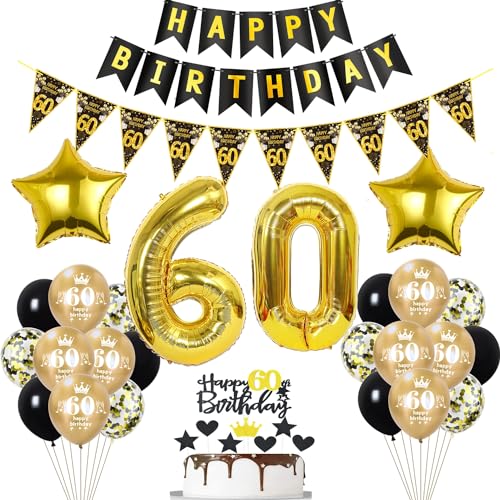 Schwarz Luftballon 60. Geburtstag Dekoration Gold Tortendeko 60. Geburtstag Frauen Mann Geburtstagsdeko 60 Jahre Mann Frauen Gold Folienballon 60 Ballon 60 Schwarz Luftballon 60. Geburtstag Dekoration Gold Tortendeko 60. Geburtstag Frauen Mann Geburtstagsdeko 60 Jahre Mann Frauen Gold Folienballon 60 Ballon 60 von Hopewey