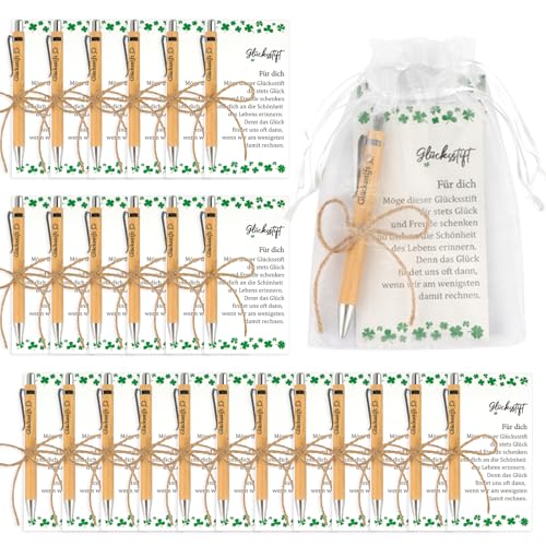 24 Sets Glücksstift Kugelschreiber Holz mit Karte,Abschiedsgeschenk Kollegen,Abschiedsgeschenk Schüler,Dankeschön Geschenke,Kleine Geschenke für Kollegen,Gastgeschenke Geburtstag, Erzieherin Geschenk 24 Sets Glücksstift Kugelschreiber Holz mit Karte,Abschiedsgeschenk Kollegen,Abschiedsgeschenk Schüler,Dankeschön Geschenke,Kleine Geschenke für Kollegen,Gastgeschenke Geburtstag, Erzieherin Geschenk von Hopton