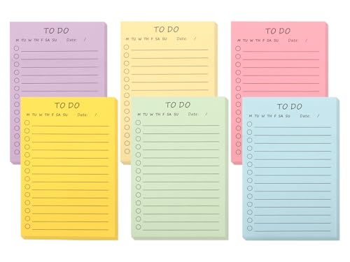 Haftnotizen, 300 Blätter Sticky Notes, 15 X 10cm To Do Listen Block, Haftnotizen Klebezettel, Seitenmarker, Page Marker für Planer Erinnerung Schreibwaren Büroartikel Studium Must Haves von Hopton