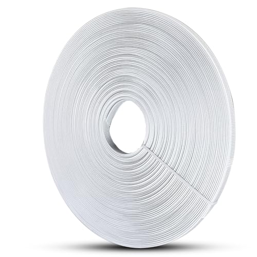 Hordion 45,7 m Kunststoff-Stäbchen zum Nähen, 10 mm Nähen, niedrige Dichte, Korsett für Hochzeitskleid, Brautkleid, Dessous, Hüte, Handtaschen, Weiß Hordion 45,7 m Kunststoff-Stäbchen zum Nähen, 10 mm Nähen, niedrige Dichte, Korsett für Hochzeitskleid, Brautkleid, Dessous, Hüte, Handtaschen, Weiß von Hordion