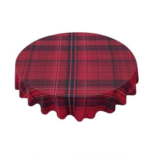 Horienteeon Weihnachtstischdecke, kariert, Büffelkariert, Weihnachtsdekoration für Tisch, Küche, Esszimmer, Party, Urlaub, Picknick, Weihnachten, Tischdekoration, rund, 152,4 cm Horienteeon Weihnachtstischdecke, kariert, Büffelkariert, Weihnachtsdekoration für Tisch, Küche, Esszimmer, Party, Urlaub, Picknick, Weihnachten, Tischdekoration, rund, 152,4 cm von Horienteeon