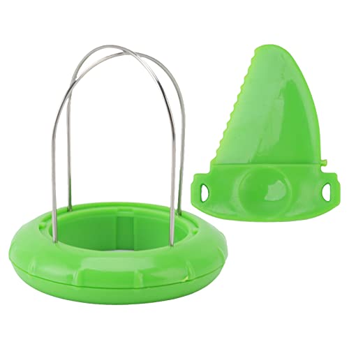 Horoper Kiwi Cutter Peeler, Kiwi Fruchtschäler 2-in-1 Kiwi Cutter Peeler, Tragbarer Grüner Kiwi-Mango-Schäler aus Edelstahl, Obst-Kiwi-Schneider, Multifunktionaler Obstschäler, Kitchen Gadget. von Horoper