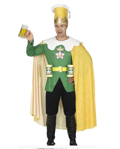 Bierkönig Herrenkostüm für Fasching L / 52-54 von Horror-Shop