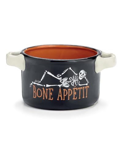 Horror-Shop Bone Appetit Skelett Schale mit Knochen als Griff 12cm Horror-Shop Bone Appetit Skelett Schale mit Knochen als Griff 12cm von Horror-Shop