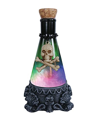 Horror-Shop Poison Potion Flasche mit LED als Halloween Deko von Horror-Shop