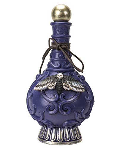 Horror-Shop Violette Giftflasche mit Totenkopf Nachtschwärmer 23 cm Horror-Shop Violette Giftflasche mit Totenkopf Nachtschwärmer 23 cm von Horror-Shop