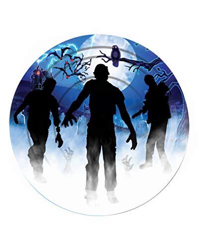 Horror-Shop Zombie Party Pappteller 8 Stück für Halloween & Motto Party von Horror-Shop