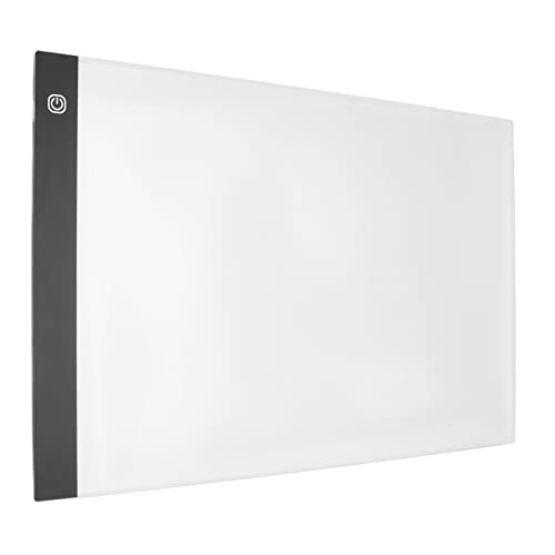 Hosit A3 Tracing Pad, Leichter Tragbarer LED Light Box Tracer 3 Helligkeitsstufen DC AC 5V Zum Schablonieren von Hosit