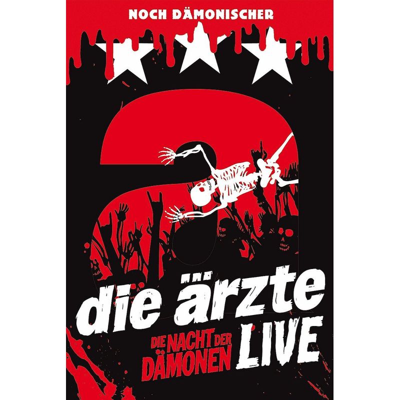Live - Die Nacht der Dämonen (Blu-ray Deluxe Edition) - Die Ärzte. (Blu-ray Disc) von Hot Action Records (Die Ärzte)