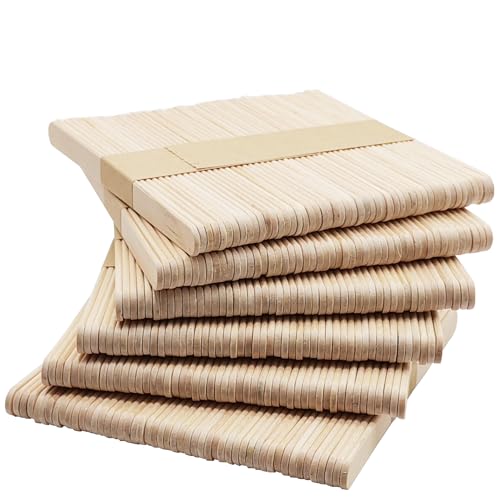300 Stück Eisstiele Holz,Holzstäbchen,Stäbchen,Holzspatel,Eisstiele aus Holz zum Basteln,Bastelhölzer Vielseitig Einsetzbar beim Basteln,Stäbchen Holz, Holzspatel Holzspachtel DIY Handwerk 300 Stück Eisstiele Holz,Holzstäbchen,Stäbchen,Holzspatel,Eisstiele aus Holz zum Basteln,Bastelhölzer Vielseitig Einsetzbar beim Basteln,Stäbchen Holz, Holzspatel Holzspachtel DIY Handwerk von HotKrump