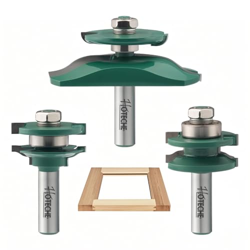 Hoteche 3-teiliges Schrankmesser-Set, 41.3mm halbes Hirnholz-Planfräsmesser, 88.9mm Umfangsfräsmesser Holztür, 12mm Schaft, grünes Messer, inklusive Sechskantschlüssel - Oberfräsen Zubehör. Hoteche 3-teiliges Schrankmesser-Set, 41.3mm halbes Hirnholz-Planfräsmesser, 88.9mm Umfangsfräsmesser Holztür, 12mm Schaft, grünes Messer, inklusive Sechskantschlüssel - Oberfräsen Zubehör. von Hoteche