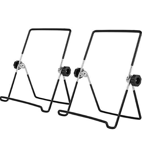 3er Packung Platte Stand Staffelei Bilderrahmen Stand Verstellbare Faltbare Tablet Eisen Anzeige Halter Stand für Fotos Anzeigen, Teller, Kochbücher 3er Packung Platte Stand Staffelei Bilderrahmen Stand Verstellbare Faltbare Tablet Eisen Anzeige Halter Stand für Fotos Anzeigen, Teller, Kochbücher von Hotop