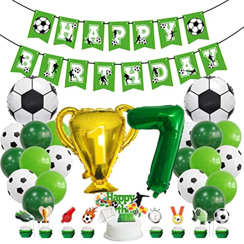 Houhounb Fußball 7. Geburtstag Deko Fussball Deko 7 Jahre Kindergeburtstag Party Deko Kinder Fußball Luftballon Tortendeko für Thema Fußball Kindergeburtstag Party Houhounb Fußball 7. Geburtstag Deko Fussball Deko 7 Jahre Kindergeburtstag Party Deko Kinder Fußball Luftballon Tortendeko für Thema Fußball Kindergeburtstag Party von Houhounb