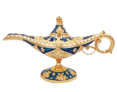 Hourwof Vintage Aladdin Magic Genie Lampe, arabische Nächte Kostüm Requisite Lampe für Hochzeit, Mottoparty, Legende Wunschlicht für Zuhause, Tischdekoration, Halloween, Weihnachten, Geburtstag Hourwof Vintage Aladdin Magic Genie Lampe, arabische Nächte Kostüm Requisite Lampe für Hochzeit, Mottoparty, Legende Wunschlicht für Zuhause, Tischdekoration, Halloween, Weihnachten, Geburtstag von Hourwof
