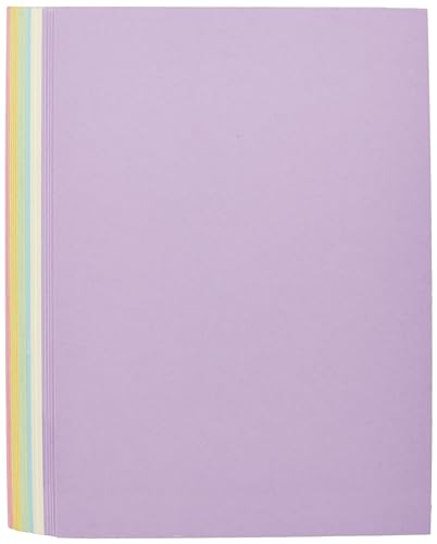 House of Card and Paper HCP203 Karton, A4, 220 g/m², pastellfarben, 50 Stück, Gelb, Blau, Grün, Flieder, Rosa, Regenbogenfarben House of Card and Paper HCP203 Karton, A4, 220 g/m², pastellfarben, 50 Stück, Gelb, Blau, Grün, Flieder, Rosa, Regenbogenfarben von House of Card & Paper