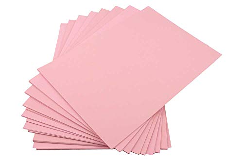 House of Card & Pape A3/297 x 420 mm 220 g/m2 Farbkarton A3/297 x 420 mm pastellrosa von House of Card & Paper