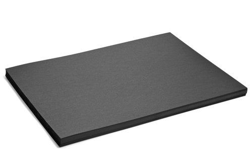 House of Card & Paper Karton, A2, 210 g/m², Schwarz, 25 Blatt von House of Card & Paper