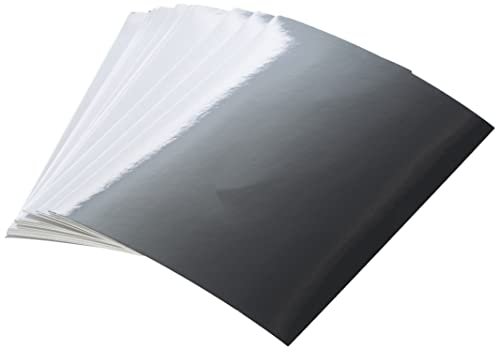 House of Card & Paper Karton, A5, 220 g/m² Silver (Pack of 12 Sheets) von House of Card & Paper
