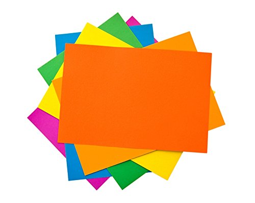 House of Card & Paper Karton 220 g/m² A3 (Pack of 25 Sheets) Assorted Bright Colours von House of Card & Paper