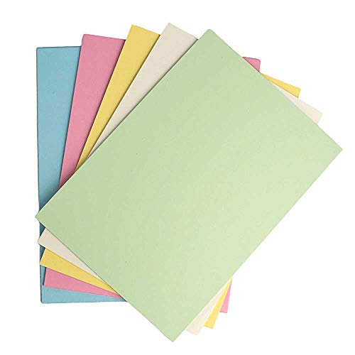 House of Card & Paper Karton 220 g/m² A4 (Pack of 25 Sheets) verschiedene Pastellfarben von House of Card & Paper