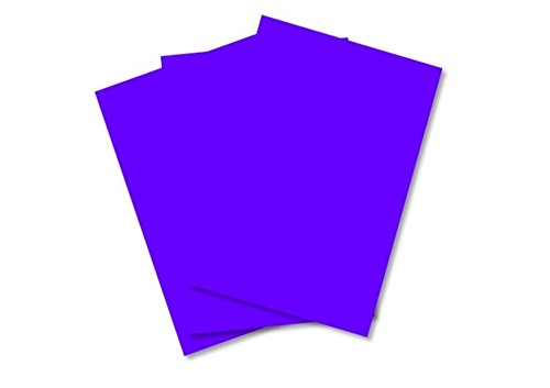 House of Card & Paper Tonpapier, A4, 80 g/m², farbig Purple (Pack of 50 Sheets) von House of Card & Paper