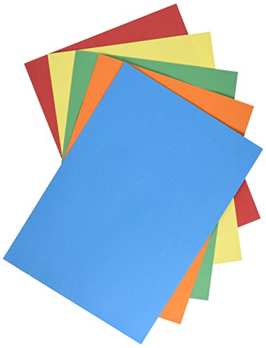 House of Karte & Papier GSM Tonpapier Assorted Bright (Pack of 25 Sheets) von House of Card & Paper