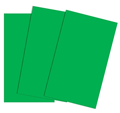 House of & Papier A4 160 gsm Karte – Grün (100 Stück Blatt) von House of Card & Paper