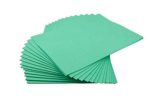 House of Card & Paper A4 220 GSM Coloured Card - Green (Pack of 100 Sheets), HCP147 von House of Card & Paper