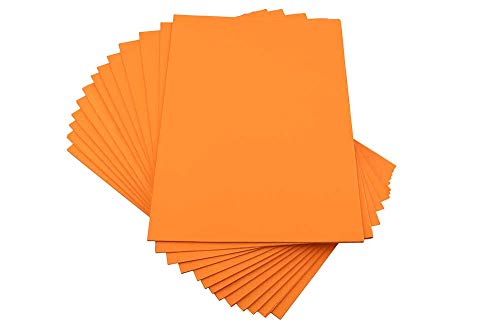 House of & Papier A4 220 gsm farbiger Karte – Orange (100 Stück Blatt) von House of Card & Paper