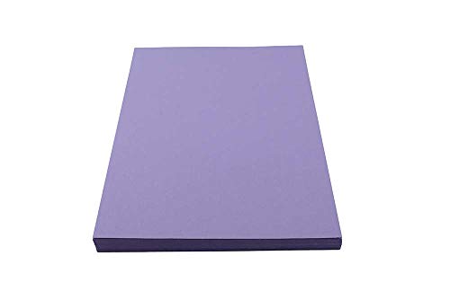 House of & Papier A4 220 gsm farbiger Karte – Violett (100 Stück Blatt) von House of Card & Paper