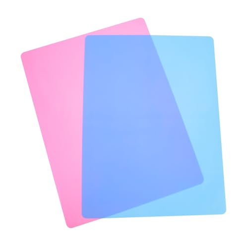2Stücke Epoxidharz Silikonmatte DIY Tischmatte für Kunsthandwerk Hitzebeständig und Waschbar Schutzunterlage für Bastelarbeiten von Housoutil