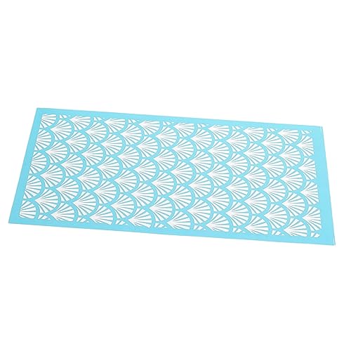 Housoutil 1 Blatt Diy Seiden Druckschablone für Polymer Wiederverwendbare Schablone Hochwertigem für Kreative Projekte Geeignet für Schmuckdekoration von Housoutil