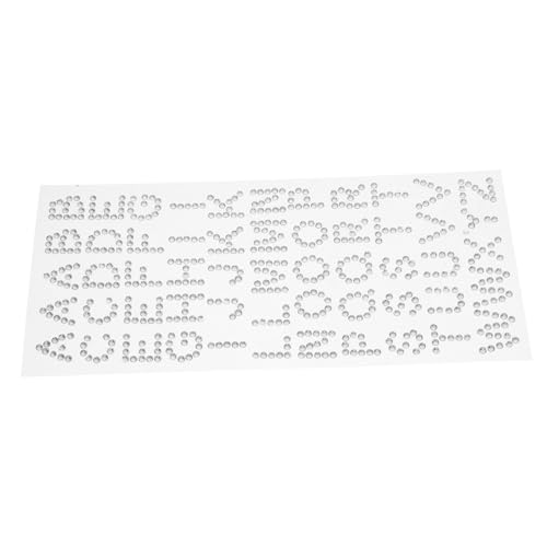 Housoutil 1 Blatt Glitzer Buchstaben Aufkleber Selbstklebend Rhinestone Sticker für DIY Bastelprojekte Dekoration für Abschlussmützen Scrapbooks und Fotoalben Funkelnde Buchstaben für Housoutil 1 Blatt Glitzer Buchstaben Aufkleber Selbstklebend Rhinestone Sticker für DIY Bastelprojekte Dekoration für Abschlussmützen Scrapbooks und Fotoalben Funkelnde Buchstaben für von Housoutil